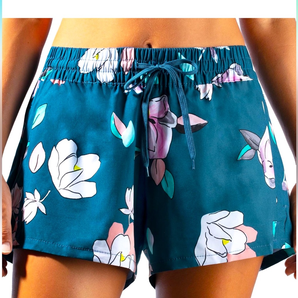 Kanu Surf Women's Darren Swim UPF 50+ Quick-Dry Stretch Gym Shorts Surf size 10